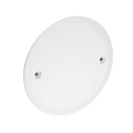 Couvercle Rond Plein pour Boîte Ø 67 mm Multifix Schneider Electric – Fixation avec 2 Vis