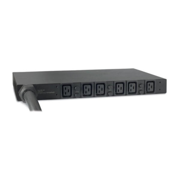 Schneider APC Rack PDU, Basic, 1U, 22kW, 400V, (6) C19
