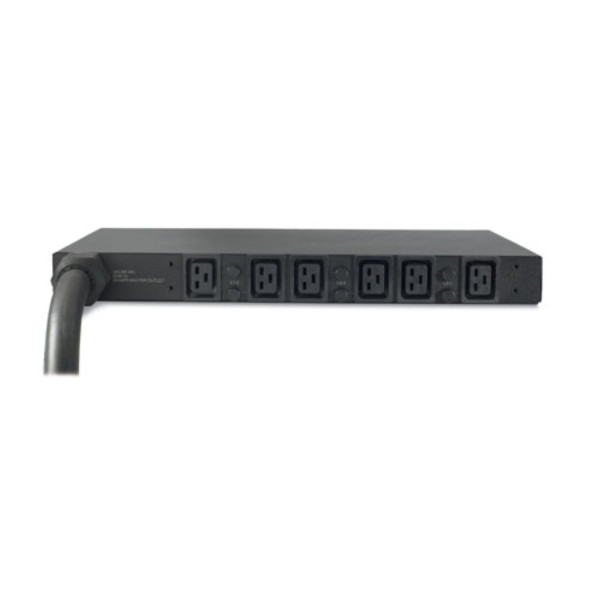 Schneider APC Rack PDU, Basic, 1U, 22kW, 400V, (6) C19