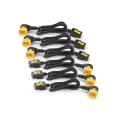 Schneider APC Power Cord Kit (6 ea), Locking, C19 to C20 (90 Degree), 1.2m