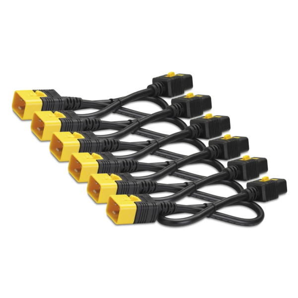Schneider APC Power Cord Kit (6 ea), Locking, C19 to C20, 1.2m
