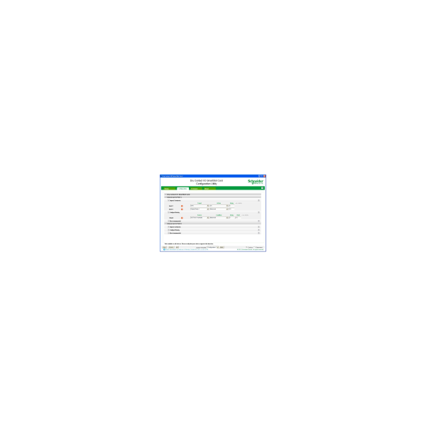 Schneider APC Carte à contacts secs 6 relais de sortie configurables
