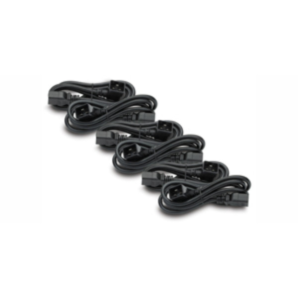 Schneider APC Power Cord Kit (6 ea), C19 to C20 (90 degree), 1.2m
