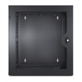 Schneider APC NetShelter WX 13U w/Threaded Hole Vertical Mounting Rail Vented Front Door