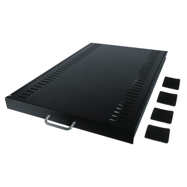 Apc Sliding Shelf - 100lbs/45kg Black