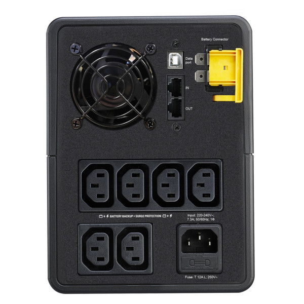 Backups bx - onduleur line-interactive - 1600va, 230v - prises iec