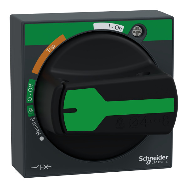 Schneider Electric Poignee Rotative Noire Ip 54