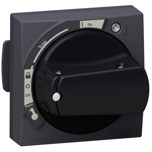 Schneider Electric Poignee Rotative Noire Ip 54