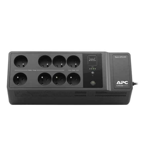 Back-ups - onduleurs monophasés off-line -650va - 230v - 1usb - 6+2 prises fr - Schneider Electric - BE650G2-FR