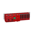 Modicon m580 - cpu safety, 8/2 mb mémoire, 8 stations rio x80