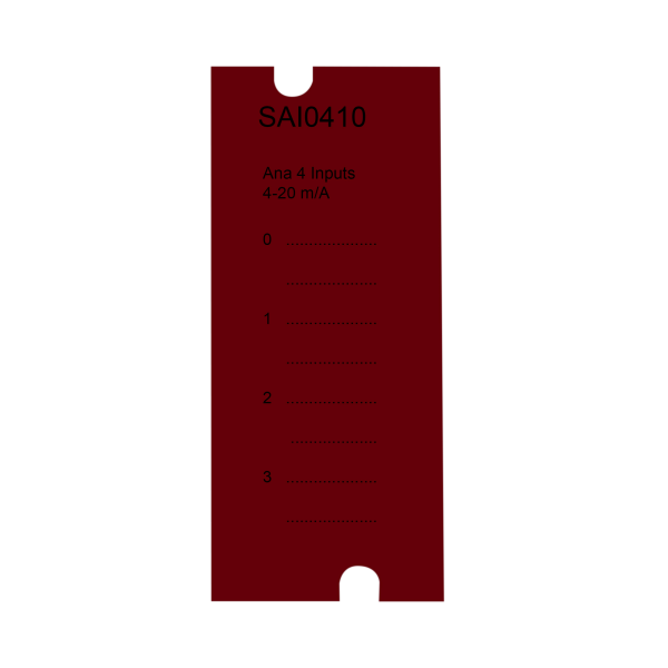 Modicon x80 - 4 entrées analogiques rapides isolées 0/4..20ma, sil3/cat 2/pld