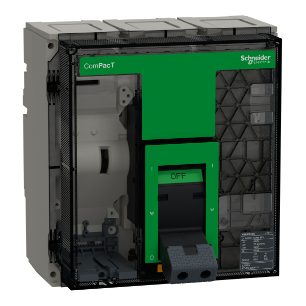 Compact ns630na - bloc interrupteur sans déclencheur - 3p - fixe - manuel