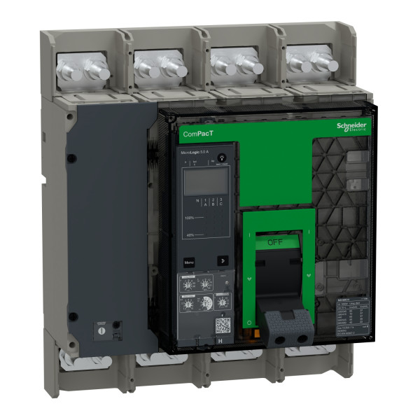 Compact ns1600h - disjoncteur - micrologic 5.a 1600a - 4p - 70ka - fixe - manuel