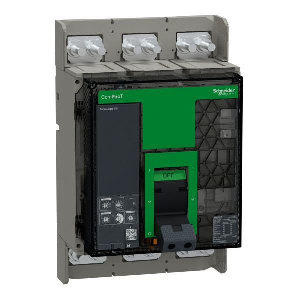 Compact ns1600n - disjoncteur - micrologic 2.0 1600a - 3p - 50ka - fixe - manuel