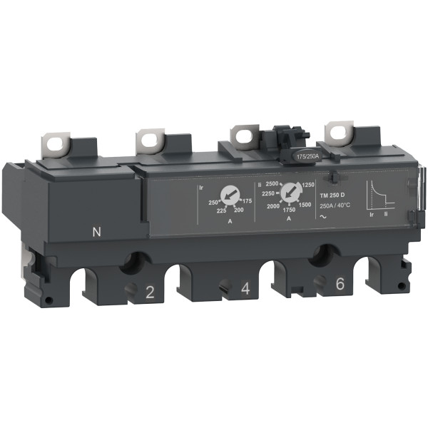 Compact nsx - déclencheur thermique-magnétique - tm-d 160a - 4p4d pour nsx160