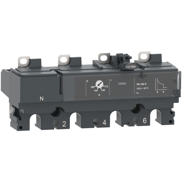 Compact nsx - déclencheur thermique-magnétique - tm-d 160a - 4p4d pour nsx160