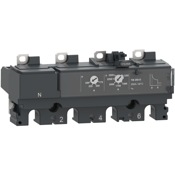 Compact nsx - déclencheur thermique-magnétique - tm-d 160a - 4p4d pour nsx160