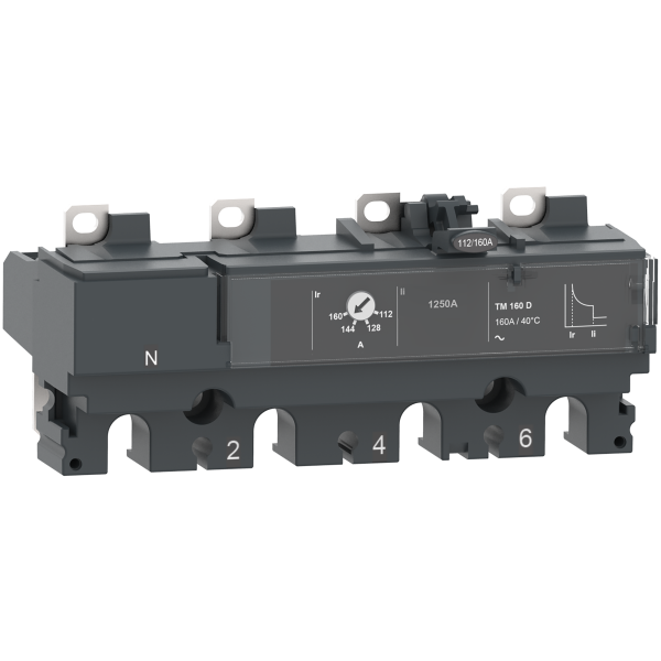 Compact nsx - déclencheur thermique-magnétique - tm-d 160a - 4p4d pour nsx160