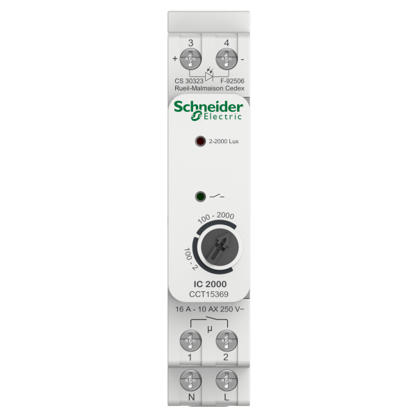 Acti9 ic2000 - interrupteur crépusculaire - avec cellule murale