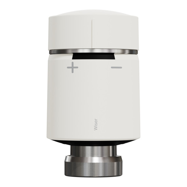 Tête de vanne thermostatique Schneider Wiser connectée liaison zigbee