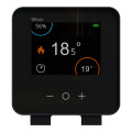 Wiser - thermostat d'ambiance connecté liaison zigbee 2,4ghz - anthracite