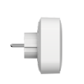 Prise connectée et répéteur Schneider Wiser Zigbee 13A blanc