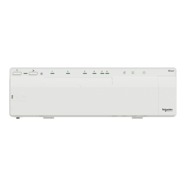Wiser - actionneur de plancher chauffant hydraulique - 6 zones - 230v