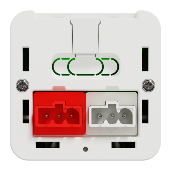 Unica system+ - nourrice précâblée m - 4x 2p+t + usb a+c +vdi 4 mod - blanc
