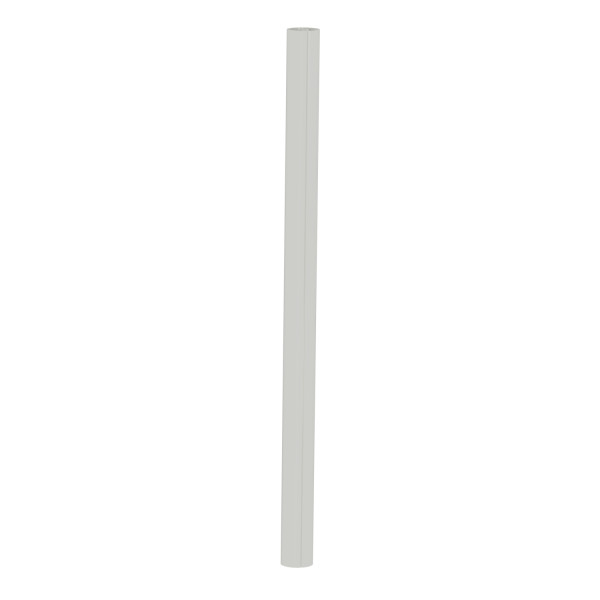 Unica system+ - colonnette mobile compatible nourrice précâblée m - 1m - blanc