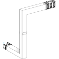 Canalis ksa - coude mult. coupe feu 1000a-3 côtés ajust. 300-800 ou 700-1200mm