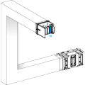 Canalis ksa - coude multiple 1000a - 3 côtés ajustables 300-800mm