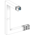 Canalis ksa - coude mult. coupe feu 1000a - 3 côtés ajust. 300-800 ou 700-1200mm