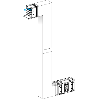 Canalis ksa - zed vertical coupe feu 1000a - a&c=300mm - b=700-1200mm