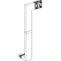 Canalis ksa - coude mult. coupe feu 250a-vers bas & droite-a&c=250mm-b=700-1200