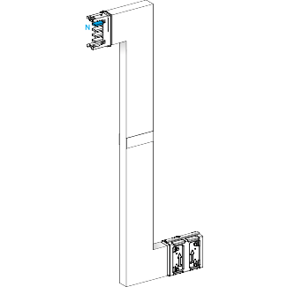 Canalis ksa - zed vertical coupe feu 250a - a&c=250mm - b=250-750mm