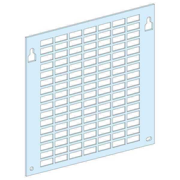 Prismaset g active - platine perforée plate - 4m - l600-coffret-armoire-ral9003