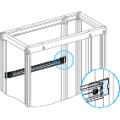 Prismaset p active - rail appareillage modulaire - montage en fond - l650
