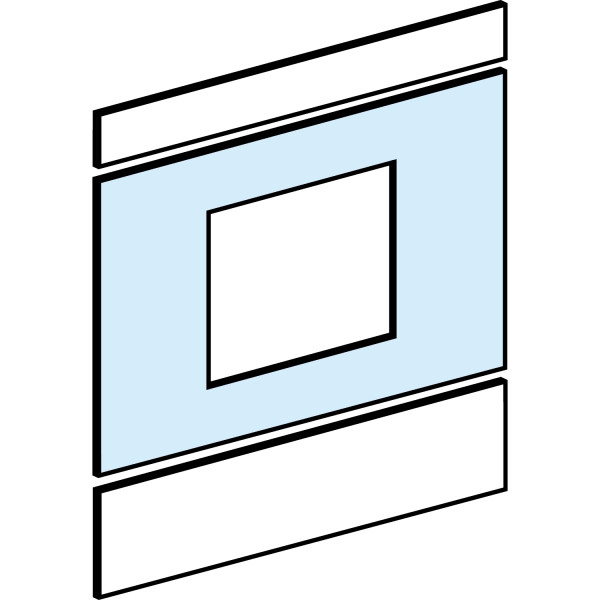 Prismaset p active - plastron mtz2 08/32 - 10m - csp36m-fixe-ouvre gauche-l650