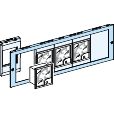 Prismaset g active - plastron découpé 3m - l600 - pour 5 appareils 72x72 - 96x96