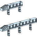 Linergy fm - répartiteur 1/2 rangée à connexion rapide - 4p 63a - (multiclip)