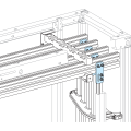 Linergy lgye - liaison plate entre jdb vert/horiz <= 1600a - avec visserie