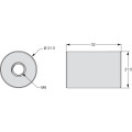 PowerLogic, Canon pour TI cable type C (Diam 12,5mm L=62mm)