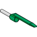 Schneider Electric Embout de câblage Porte-repères Format Moyen 0,34 Mm² Vert