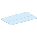 Prismaset g active - plaque passe-câble - gaine l300 -ip30 - ral9003