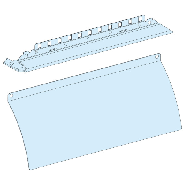 Prismaset g active - face avant de socle l600 - ral9003