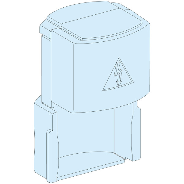 Linergy fm - cache borne du répartiteur 160/200 a - lot (x4)