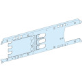 Platine Schneider PrismaSet P LVS03413 pour NSX100-250 fixe 3P - Montage horizontal - Commande rotative & télécommande L650