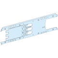 Platine Schneider PrismaSet P LVS03413 pour NSX100-250 fixe 3P - Montage horizontal - Commande rotative & télécommande L650