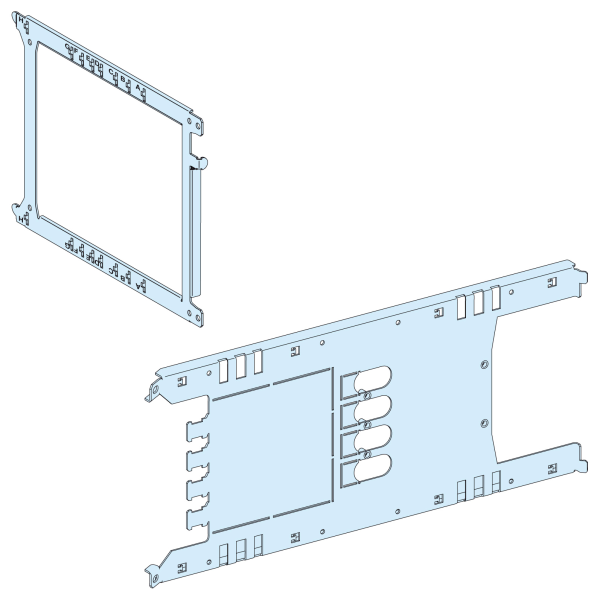 Prismaset p active - platine nsx100-250 - débro/chassis-3p4p horiz-tte cde-l650