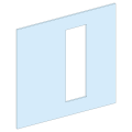 Prismaset p active - plastron inver. monobloc ins630-10m-fixe-horizontal-l650